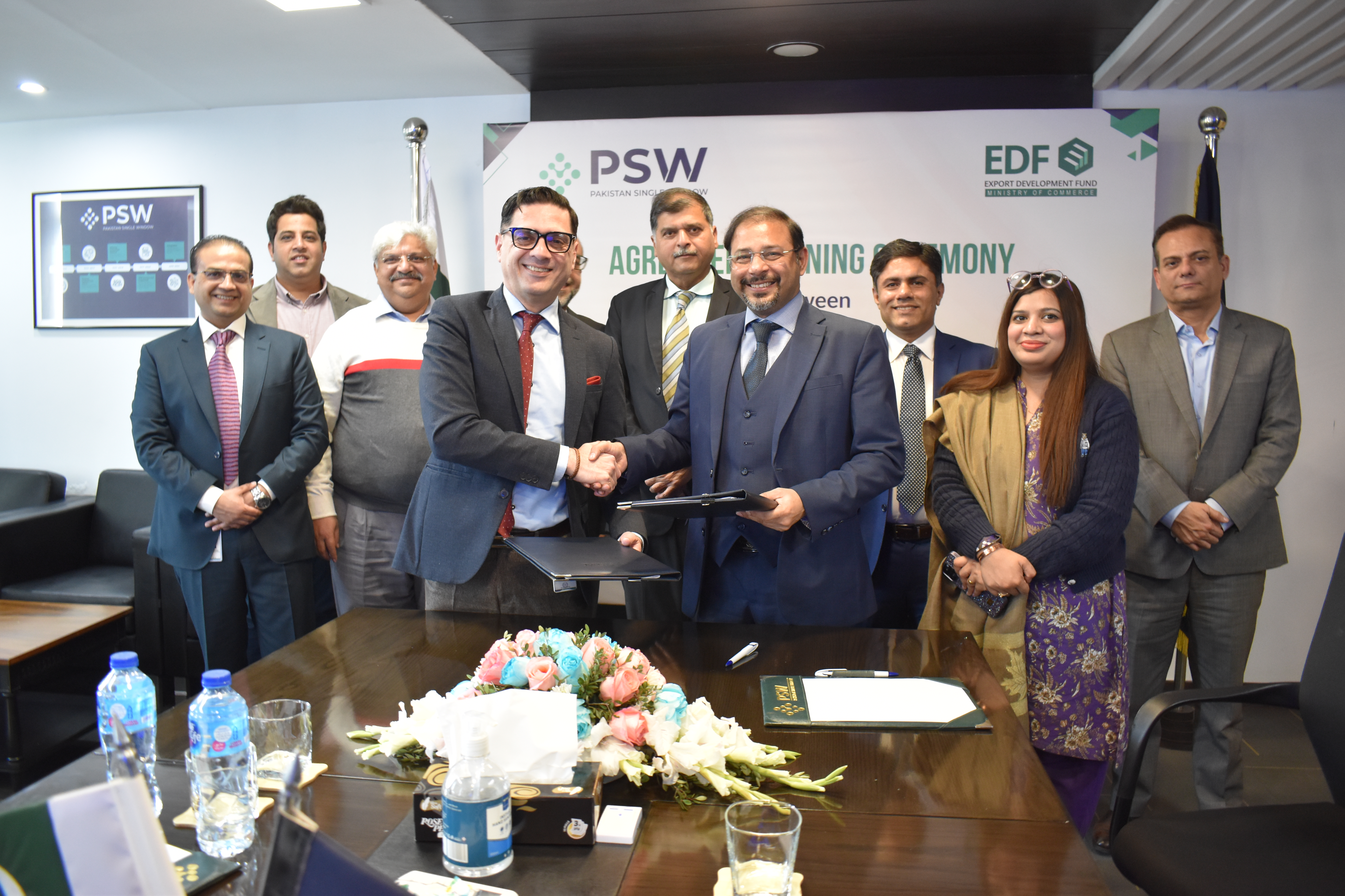 PSW and EDF Sign MoU to Strengthen Export  Support and Boost Growth